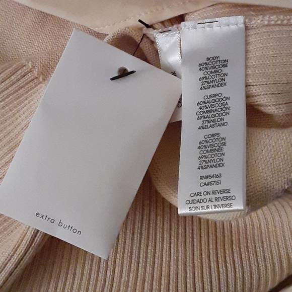 Calvin Klein Knit Belted Cardigan Size M - Picture 11 of 12